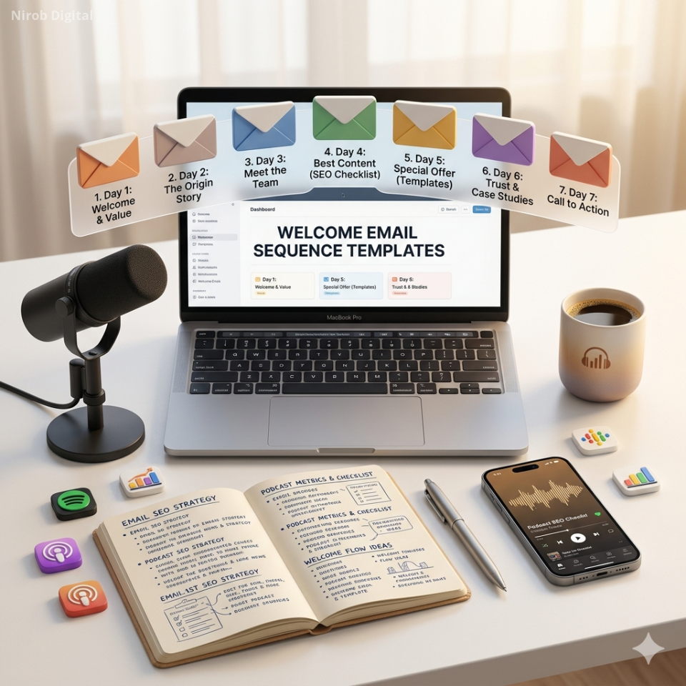 Welcome Email Sequence Templates (7 Emails)